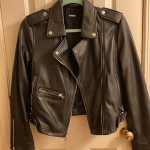 Hudson leather jacket size small